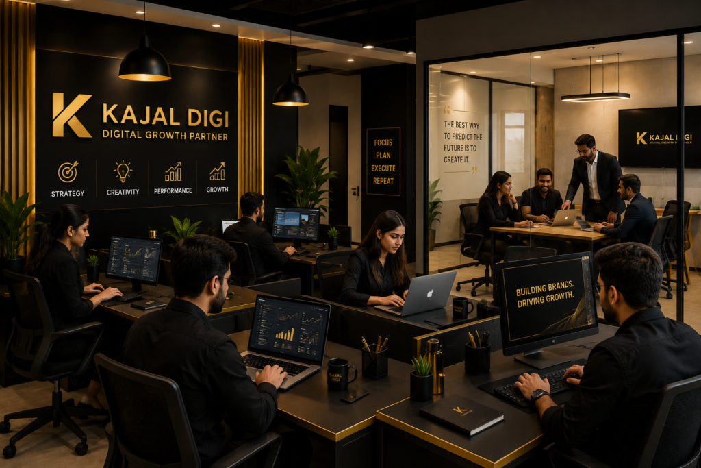 Kajal Digi digital marketing services banner
